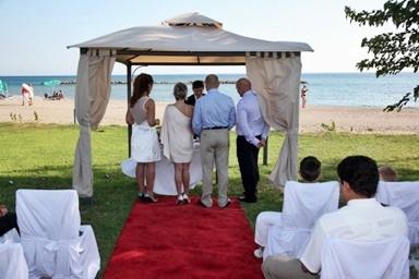 Ślub na plaży - Cypr