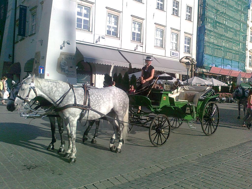 Przejażdżka dorożką konna po Krakowie, Kraków , małopolskie