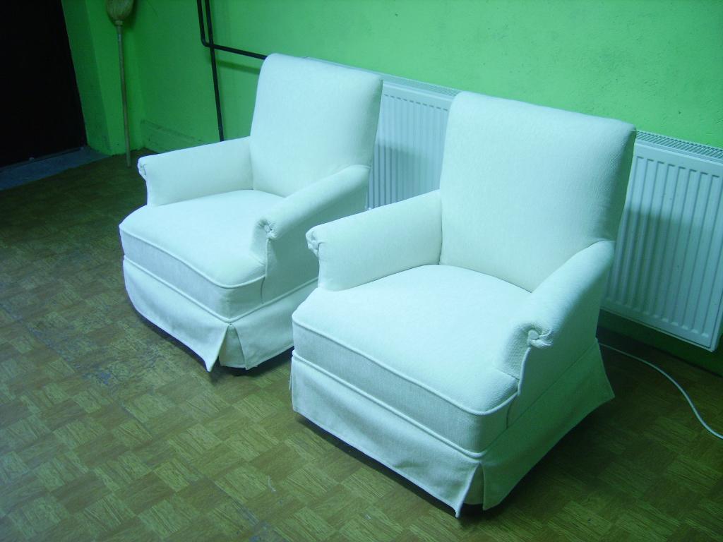 Fotele antyki po renowacji