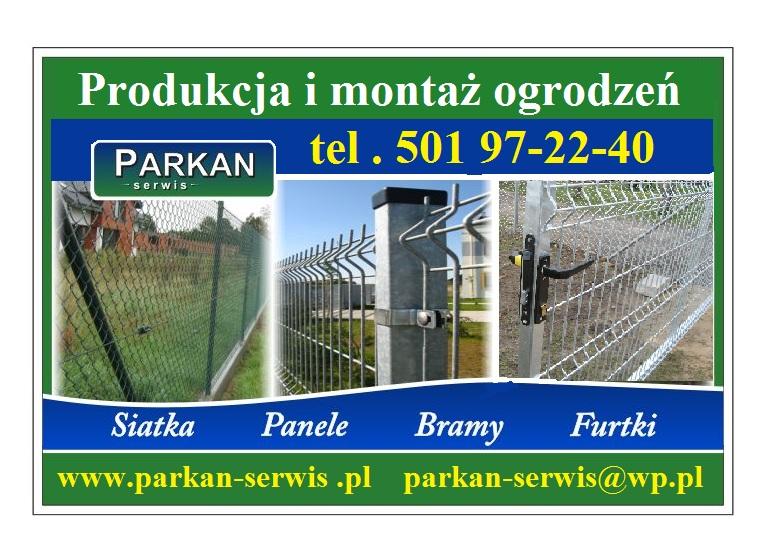 Ogrodzenia z siatki,ogrodzenia z paneli systemowyc, Poznań, wielkopolskie