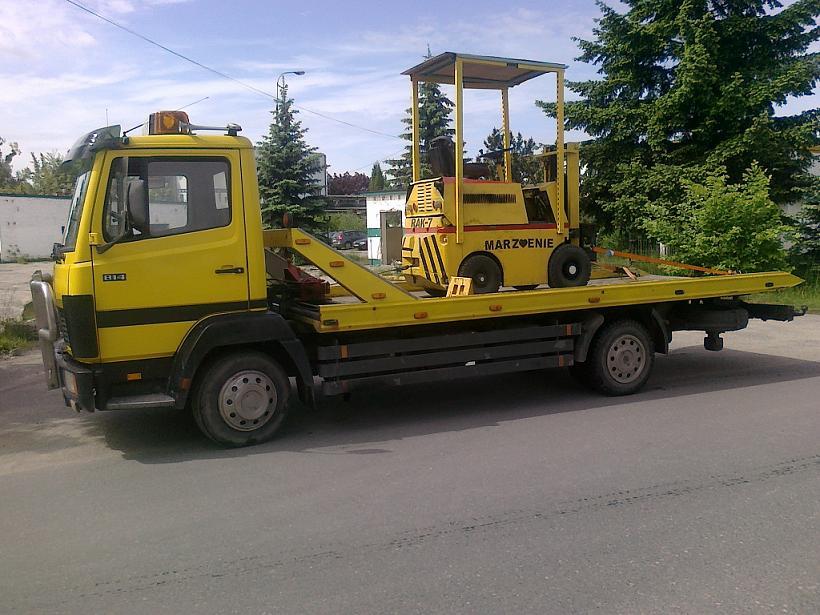 Transport maszyn budowlanych i rolniczych Wlkp. 