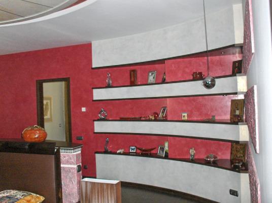 Wnętrze wykonane produktem dekoracyjnym STUCCO ANTICO