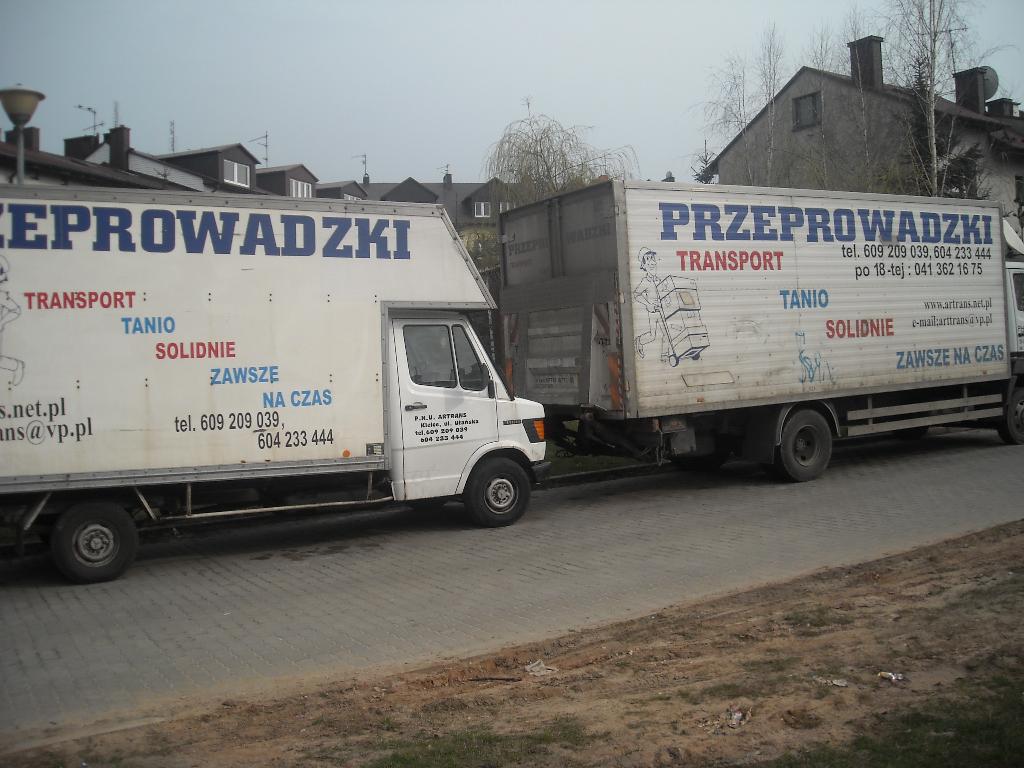 Transport w przeprowadzce