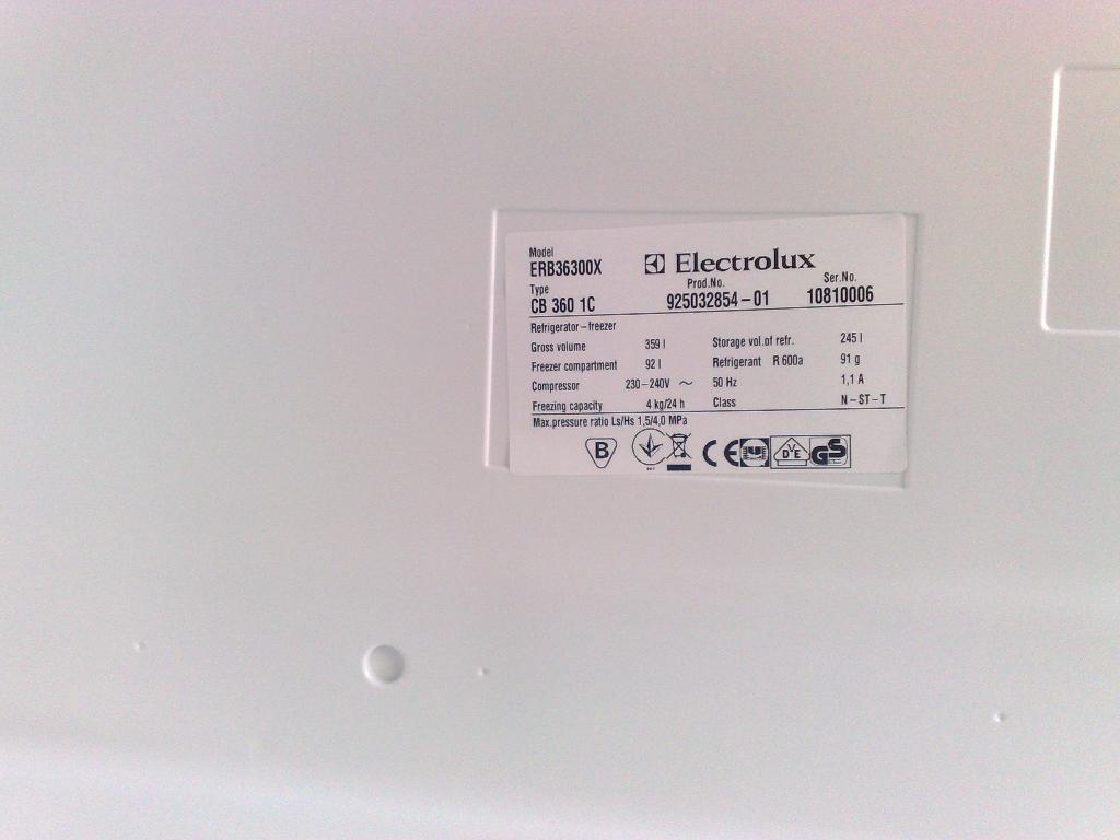 Sprzedam Lodówka Electrolux ERB 36300x uszkodzona, BIELSKO BIAŁA, śląskie