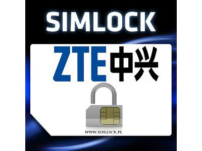 Simlock ZTE - kliknij, aby powiększyć