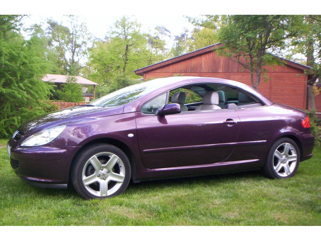 CABRIO do ślubu-PEUGEOT 307 CC, bakłażan, Łódź, łódzkie