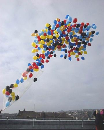 Balony z helem, hel do balonów, druk na balonach, Całe województwo, śląskie