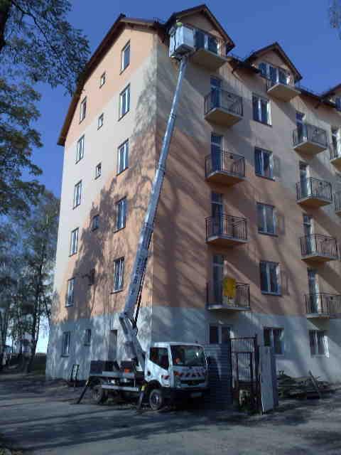 Podnośnik koszowy wynajem Dąbrowa Górnicza, Sosnowiec, śląskie