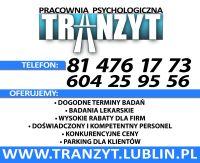 Pracownia psychologiczna Badania za alkohol punkty, Lublin, lubelskie