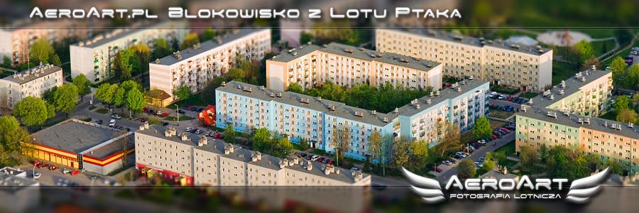 AeroArt - Blokowisko z lotu ptaka