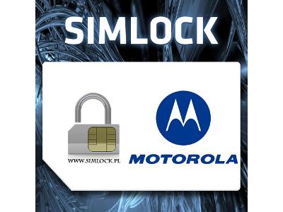Simlock Motorola - kliknij, aby powiększyć
