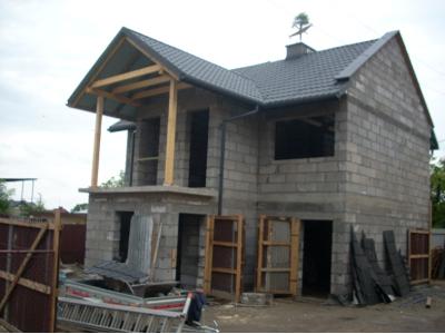 Budowa domu w Skawinie - kliknij, aby powiększyć