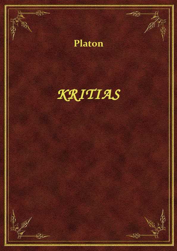 Platon - Kritias - eBook ePub