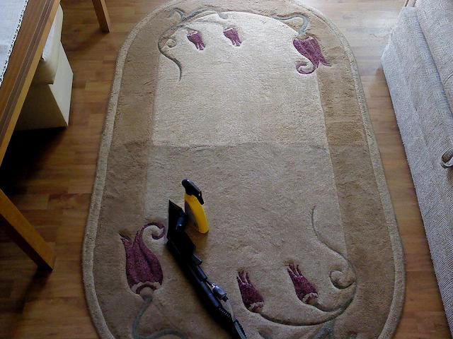 Pranie dywanu