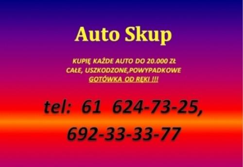 Skup Aut Poznań tel: 692-33-33-77