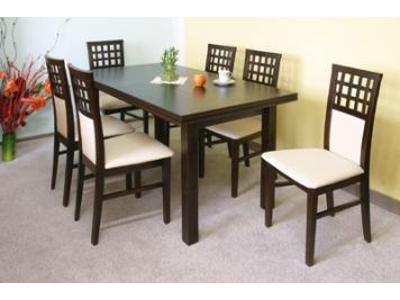 Stół i krzesła Komplet 3 - kliknij, aby powiększyć