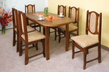 Stół i krzesła Komplet 8