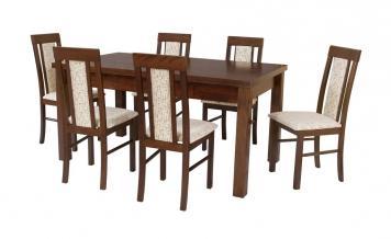 Stół i krzesła Komplet Dol 17