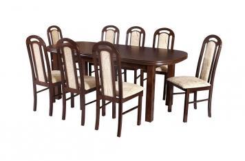 Stół i krzesła Komplet Dol 21