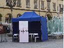 Wynajem namiot ekspres (prezentacyjny) 2x3m, Wrocław, dolnośląskie