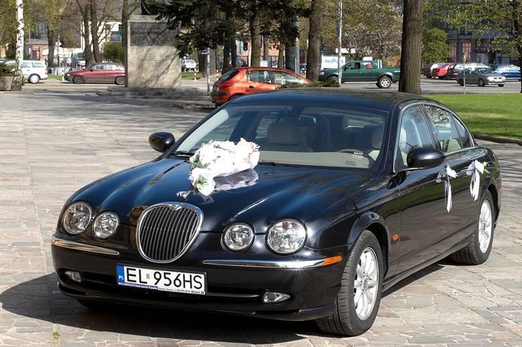 Wynajem limuzyna ślubna Łódź  Jaguar na ślub, łódzkie