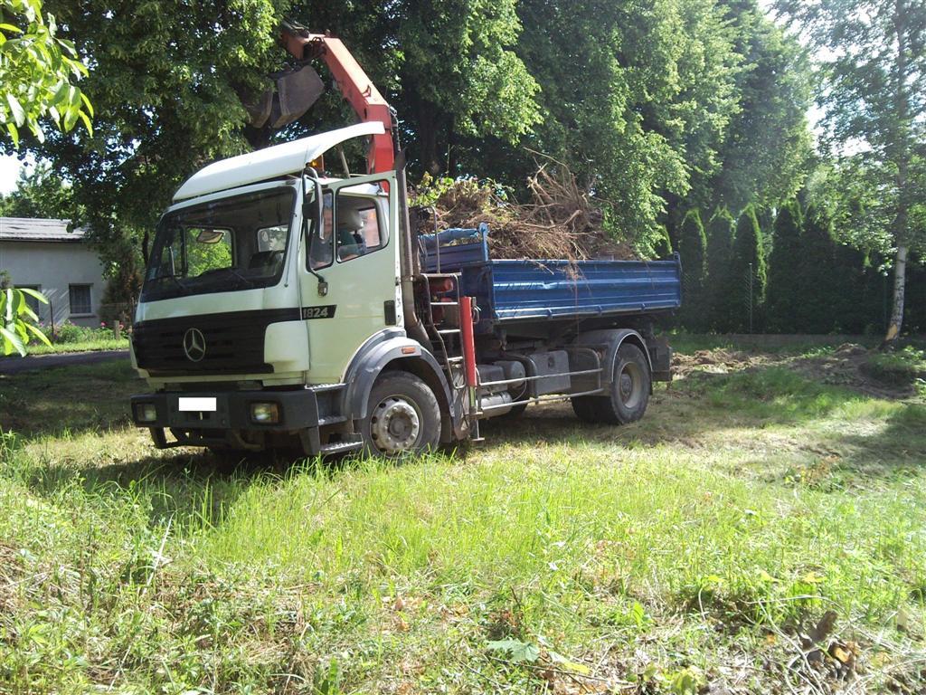 Porządkowanie terenu pod inwestycje równanie, Łódź, łódzkie