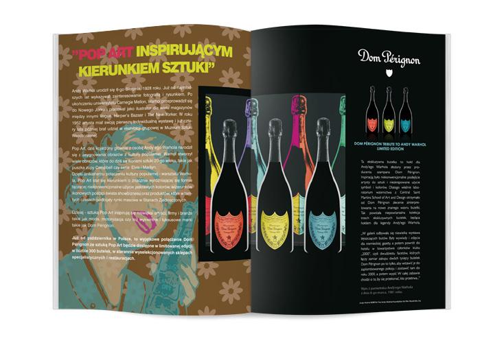 Reklama prasowa Dom Perignon