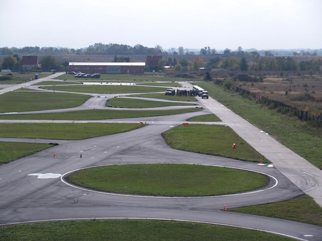 autodrom TOR Rakietowa - 7 ha powierzchni, 4 km dróg