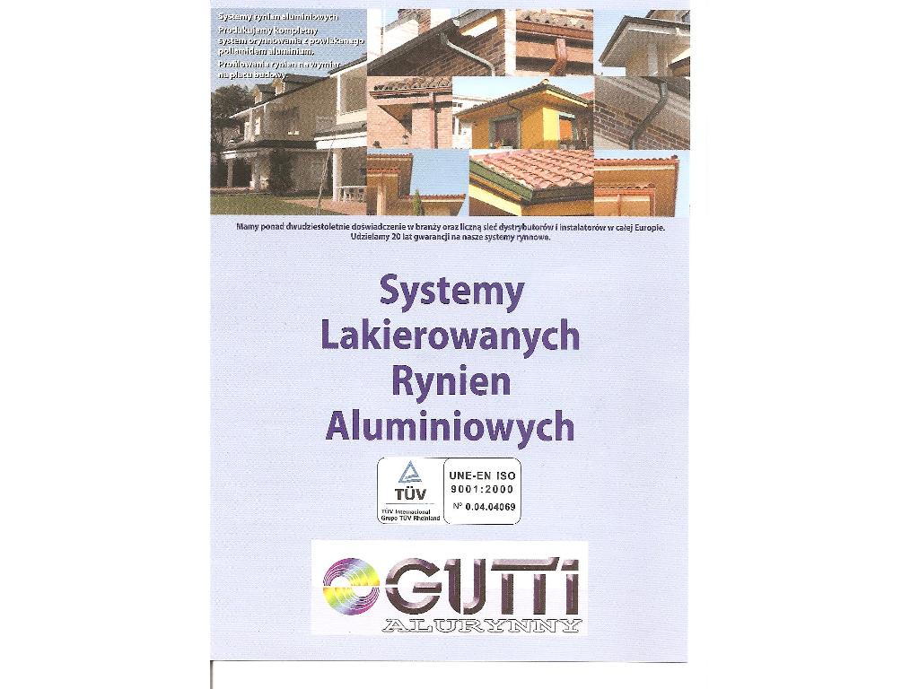 Produkcja rynien aluminiowych, BYTOM, śląskie