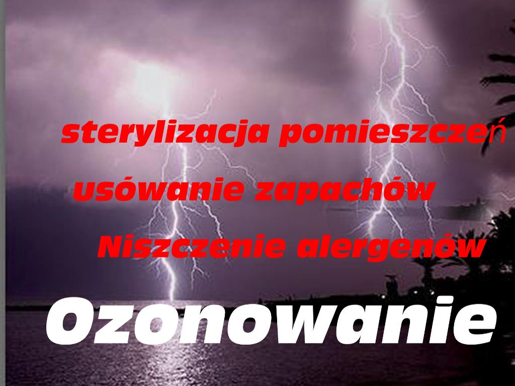 Ozonowanie , Generatory ozonu, Kielce, świętokrzyskie