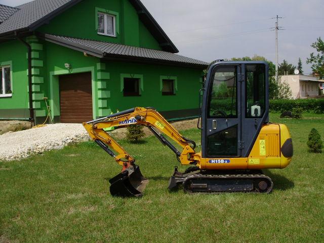 Usługi Minikoparką kraków i okolice Tanio , małopolskie