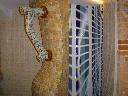 kabina prysznicowa z glazury w kształcie dzbana