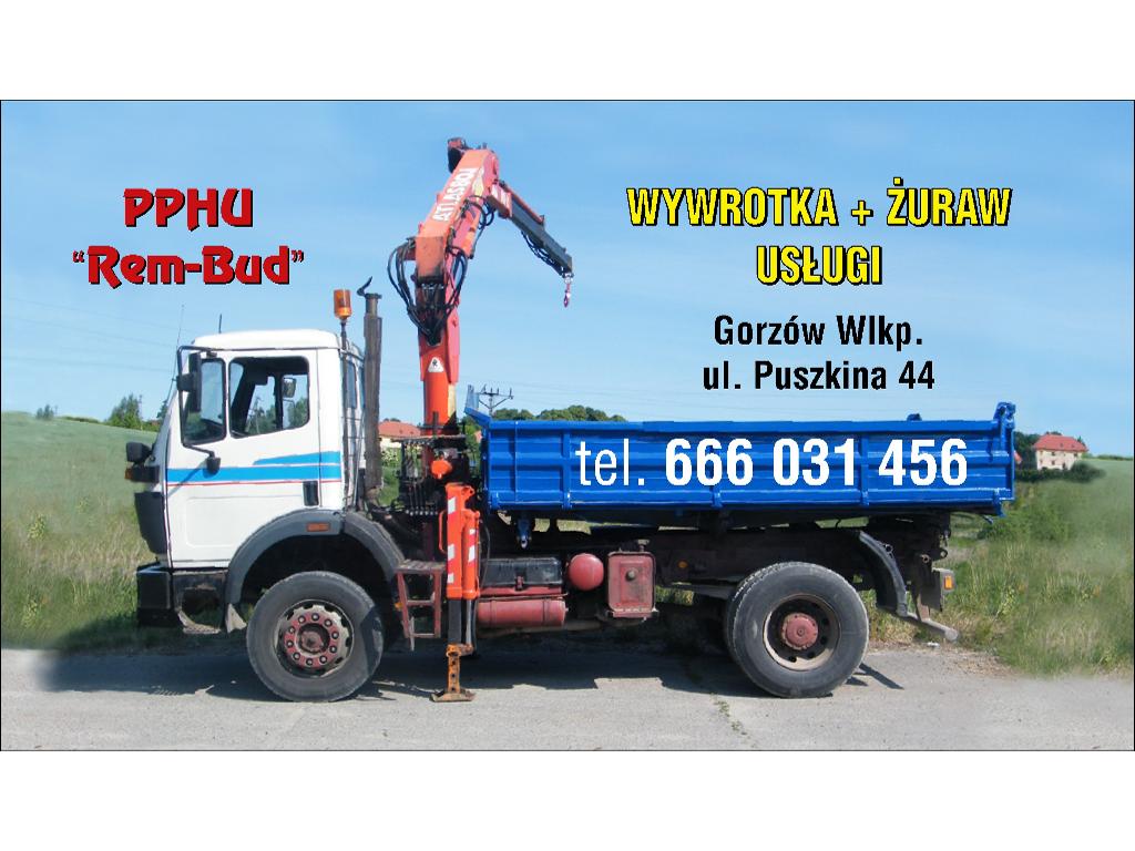 Usługi transportowe-transport materialow budowlan, Gorzow Wlkp, lubuskie