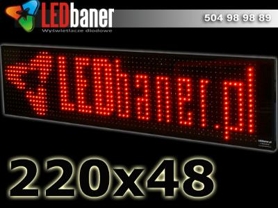 Reklama LED 220x48 - kliknij, aby powiększyć