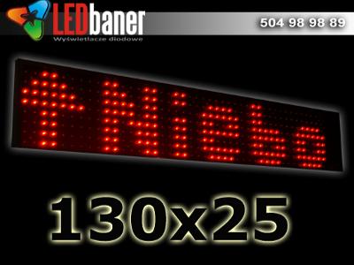 Reklama LED 130x25 - kliknij, aby powiększyć