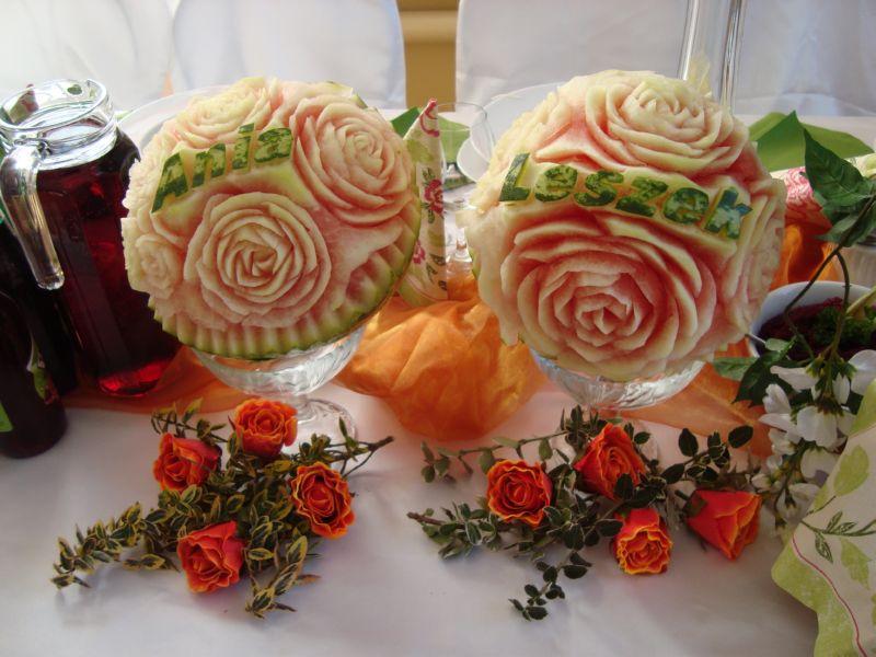 Carving rzeźbienie w owocach