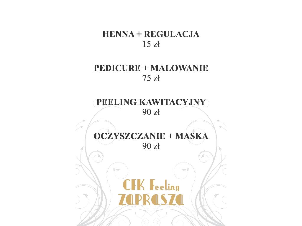 Letnie Promocje w CFK Feeling Piłsudskiego 16 W-w, Wrocław, dolnośląskie