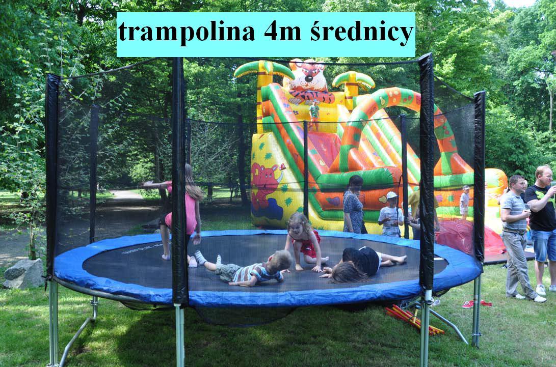 Trampolina, batut, dmuchańce, kule wodne, zjeżdz, Wrocław, dolnośląskie