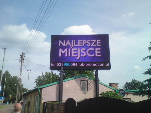 Powierzchnia Reklamowa na Telebimie, Częstochowa, śląskie