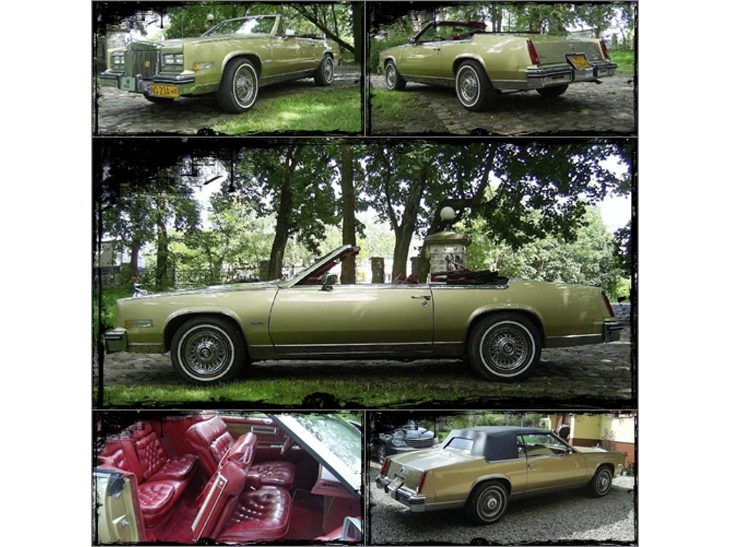 CADILLAC ELDORADO CABRIO ZŁOTY