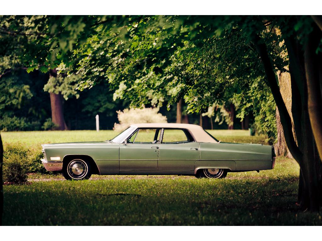 SLUBY ŁÓDŹ  Zabytkowy Cadillac DeVille 1967 SLUBY ŁÓDŹ