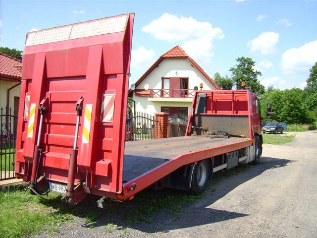 Laweta, transport wózków widłowych, Warszawa, mazowieckie