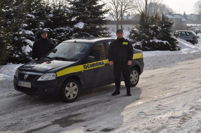 Patrol Interwencyjny przy pojeżdzie interwencyjnym