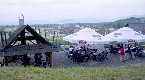 Grill, letnie i jesienne grillowanie w wiacie, Lipowa obok Szczyrku i Żywca, śląskie