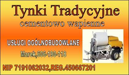 Tynki Tradycyjne(Usługi Ogolnobudowlane)-Podlaskie, PodlaskieBiałystok, podlaskie