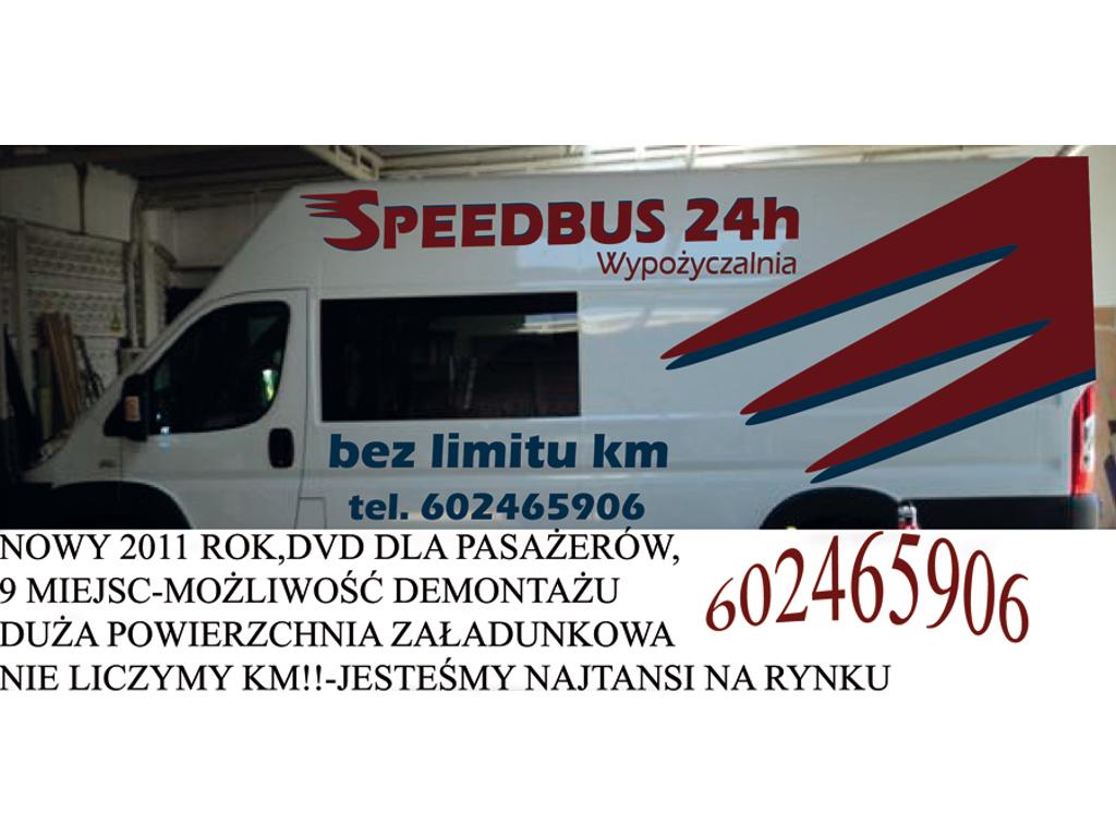 Wypożyczalnia aut speedbus24/Nowe bez limitu km, Poznań, wielkopolskie