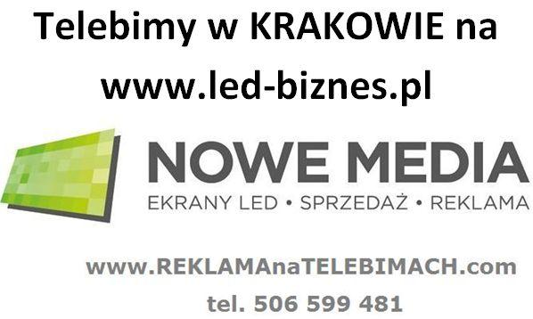  EKRANY LED KRAKÓW BAGATELA, ZAKOPIAŃSKA,WIELICKA nr 242578