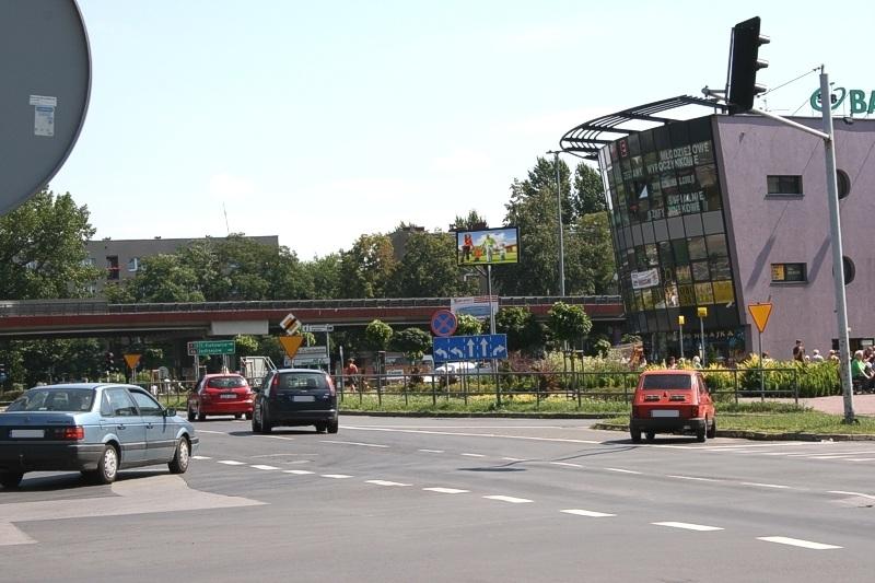 Telebim Częstochowa Al.Wojska Polskiego/Al.Niepodległości