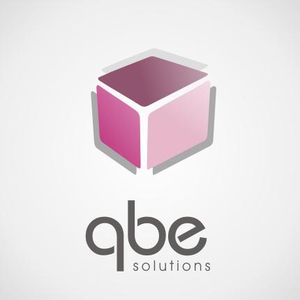 Projekt logo firmy qbe