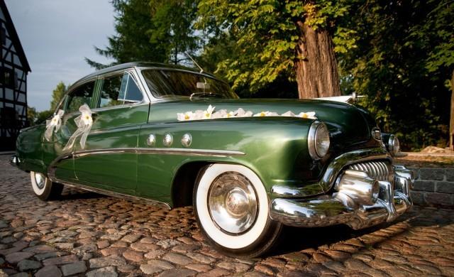 Auto do ślubu retro z usa buick 1952, BYDGOSZCZ - TORUŃ, kujawsko-pomorskie